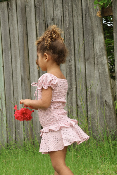 BABY DOLL POLKA DOT DRESS