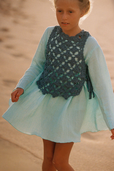 MINI POSIES CROCHET VEST