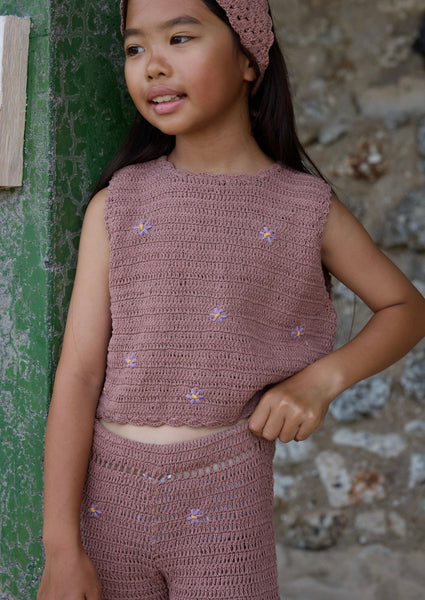 VEST/FLARES CROCHET SET