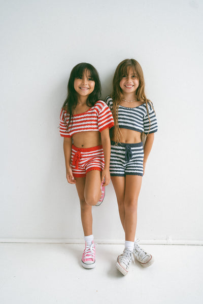 CROCHET STRIPES SET
