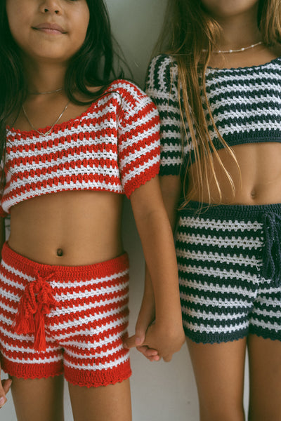 CROCHET STRIPES SET